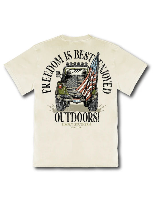 Simply Southern Men's Freedom Tee