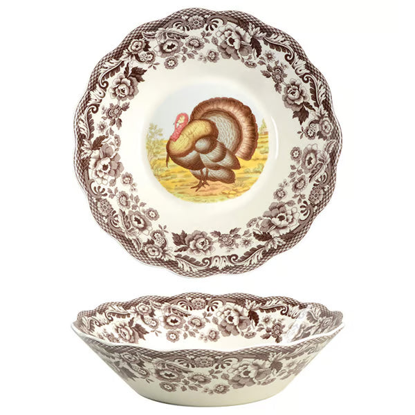 Woodland Daisy Bowl 10 inch