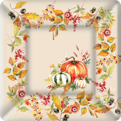 Pumpkin Love Dinner Plates