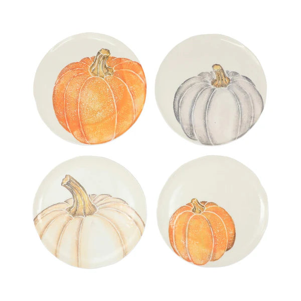 Pumpkin Assorted Salad Plates
