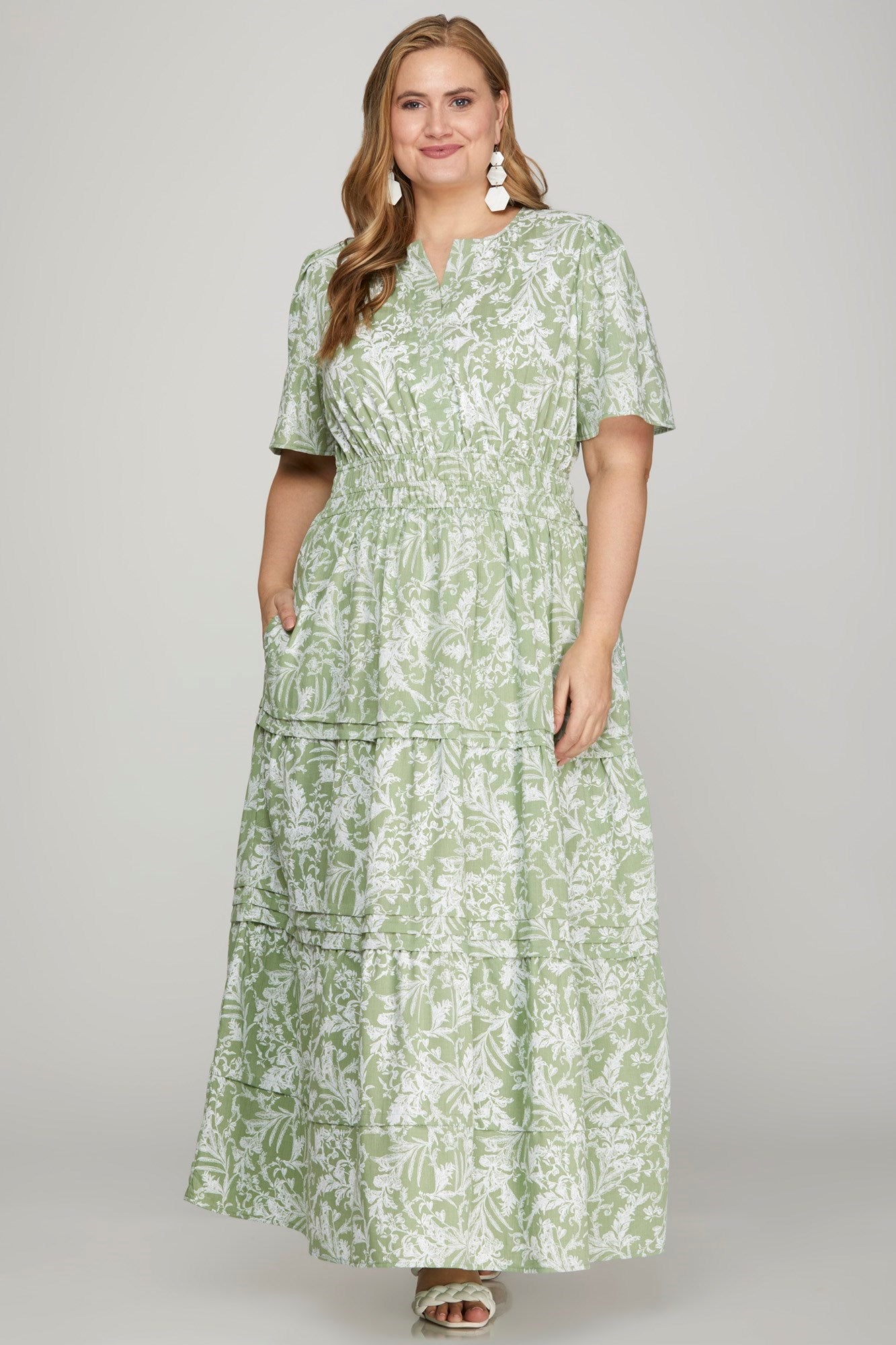 Green Amelia Dress