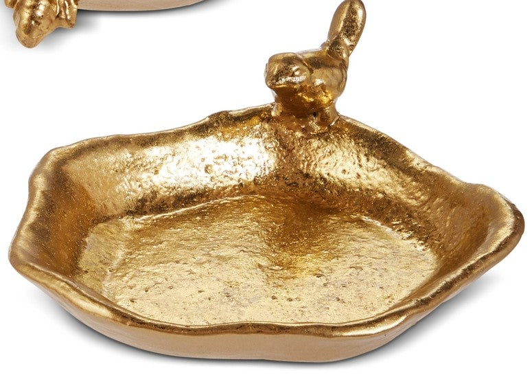 Gold Bird Trinket Tray