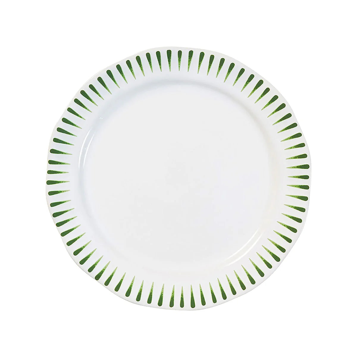 Sitio Stripe Basil Salad Plate
