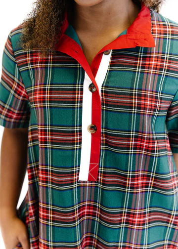 Clara  Plaid  Dress