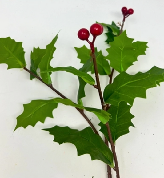 Grand Holly Berry Spray 26"