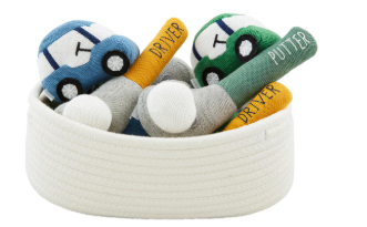 Green Golf Car Rattle