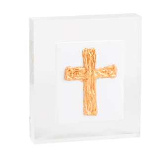 Small Acrylic Cross Plaque