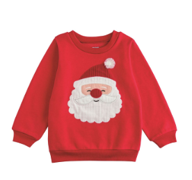 Applique Santa Sweatshirt 6-12 months