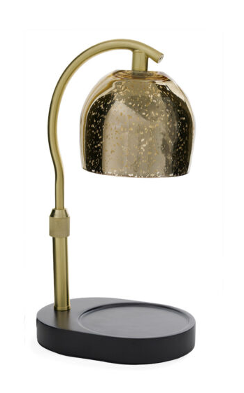 Mercury Glass Candle Warmer Lamp