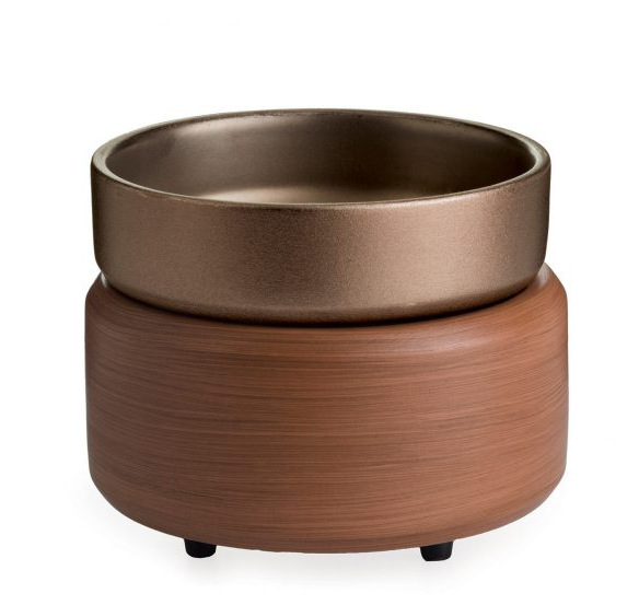 2-in-1 Classic Pewter Walnut Warmer