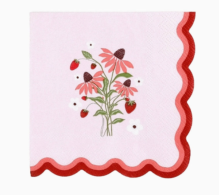 Sweet Berry Patch Cocktail Napkins