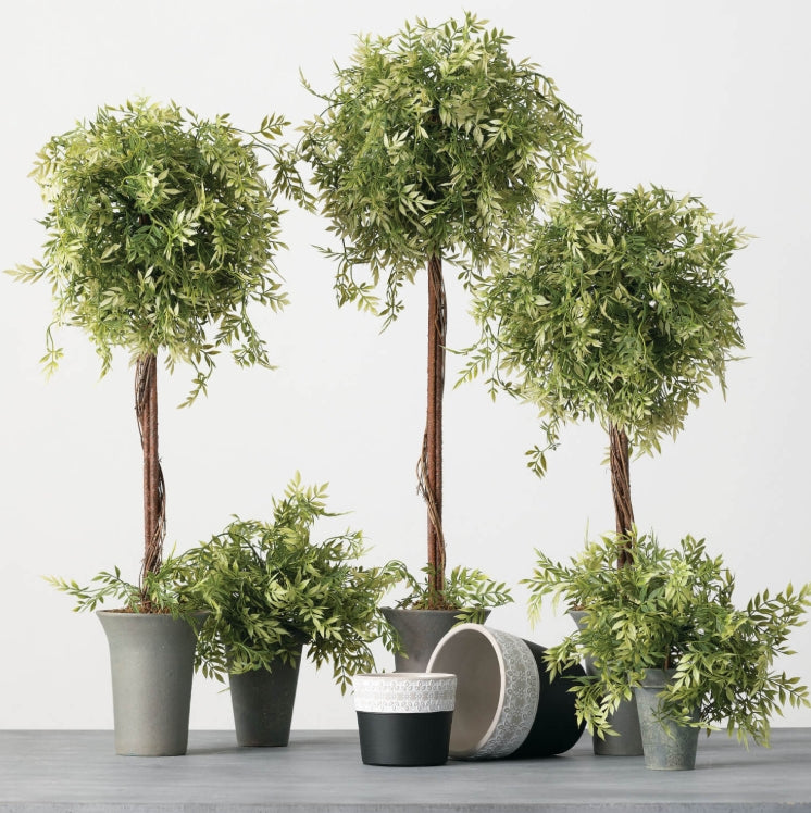 Wisteria Topiary Set of 3