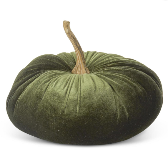6.25 inch Velvet Pumpkin