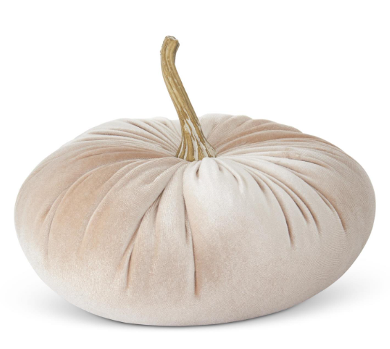 6.25 inch Velvet Pumpkin