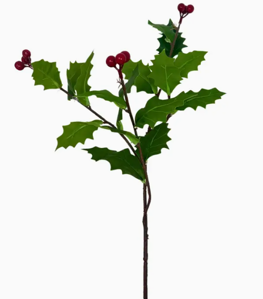 Grand Holly Berry Spray 26"