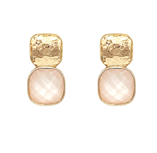 Jewel Tone and Gold Earrings