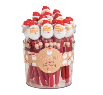 Santa Punching Pens