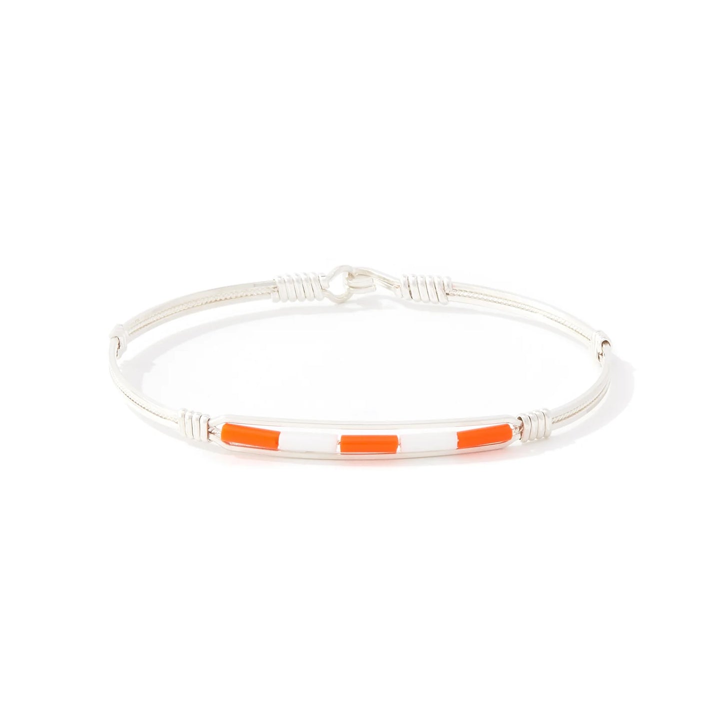 Spirit Bracelet- Orange and White