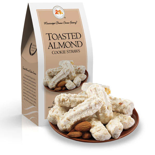 Toasted Almond Straws 3.5 oz