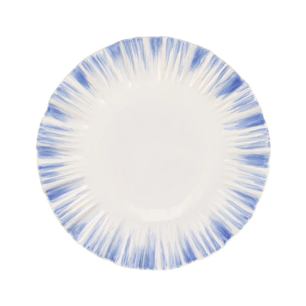 Vietri Bari Blue European Dinner Plate