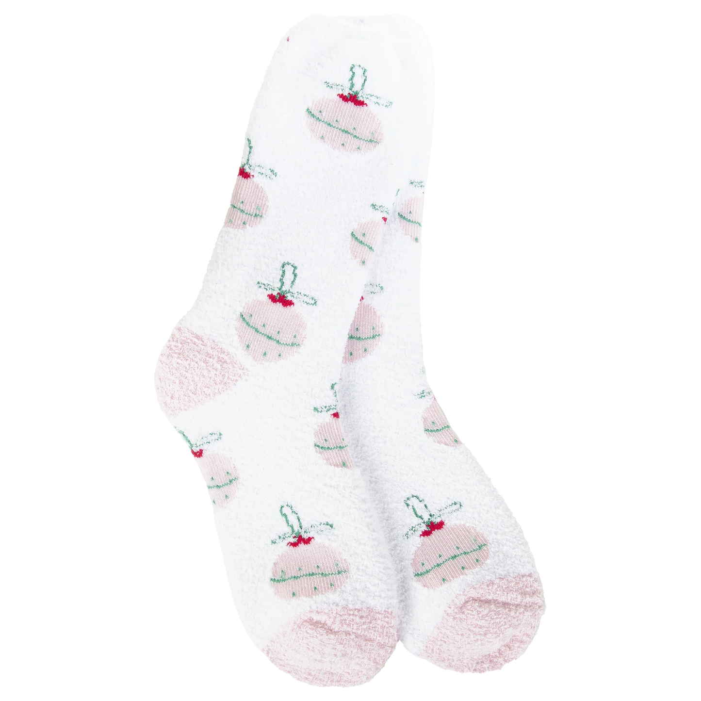 Holiday Ornament Ball Crew Socks