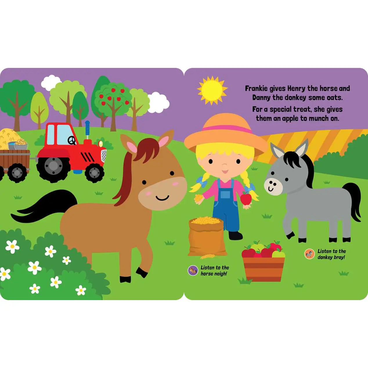 On the Farm: Sound Book By