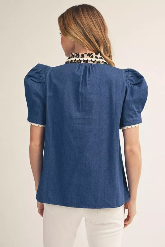 Slightly Wild Blouse