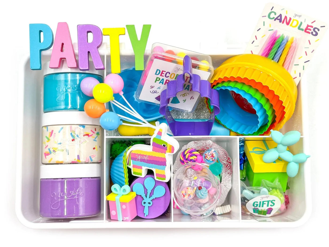 Birthday Sensory Dough Bag