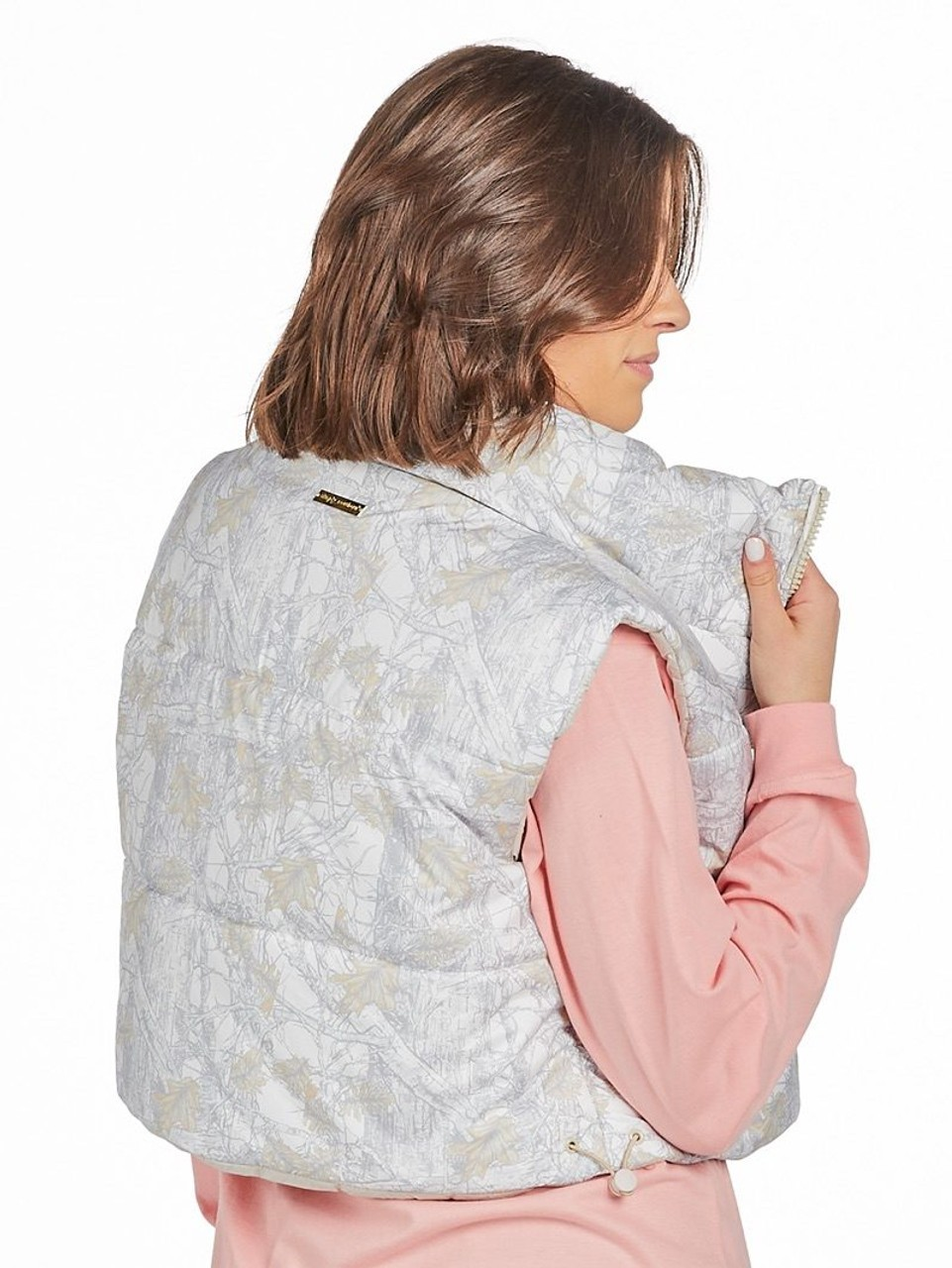 Camo White Vest