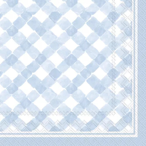 Blue Gingham napkins
