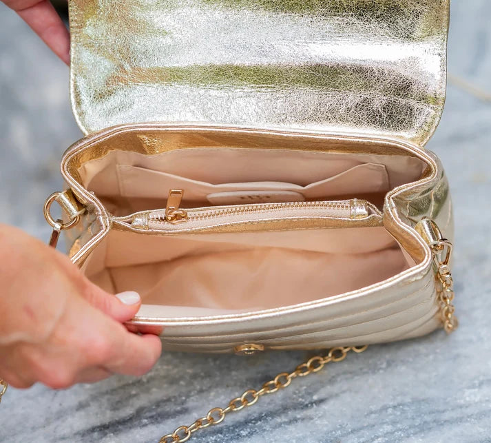 Brandy Crossbody Glimmer Gold P33988