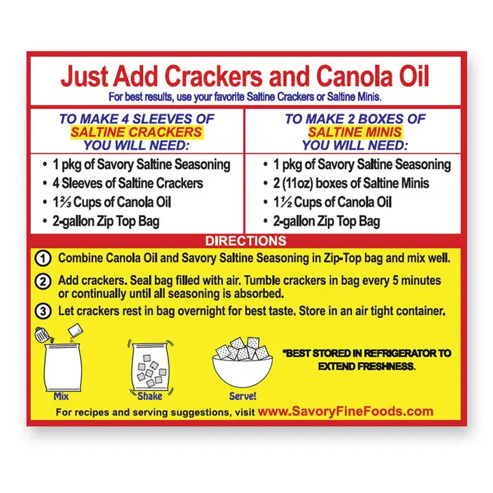 Classic Original Gourmet Cracker Seasoning