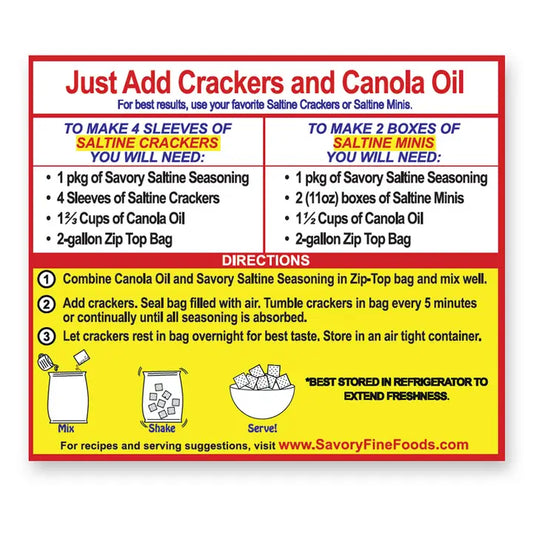 Classic Original Gourmet Cracker Seasoning