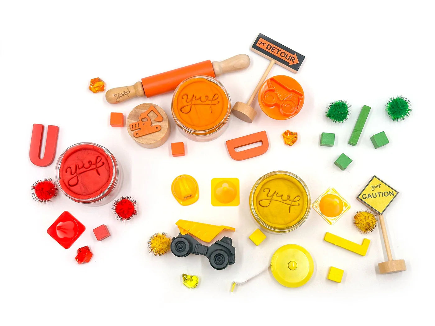 Construction Sensory Dough Kit
