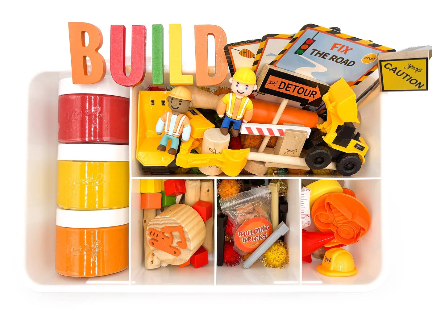Construction Sensory Dough Kit