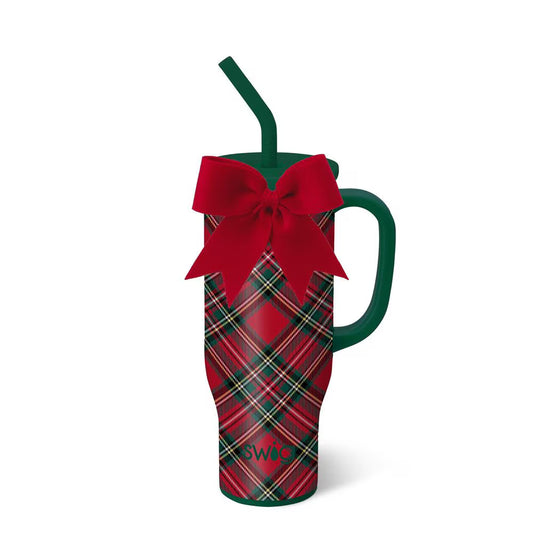 Swig Christmas Plaid 30 oz Mega Mug