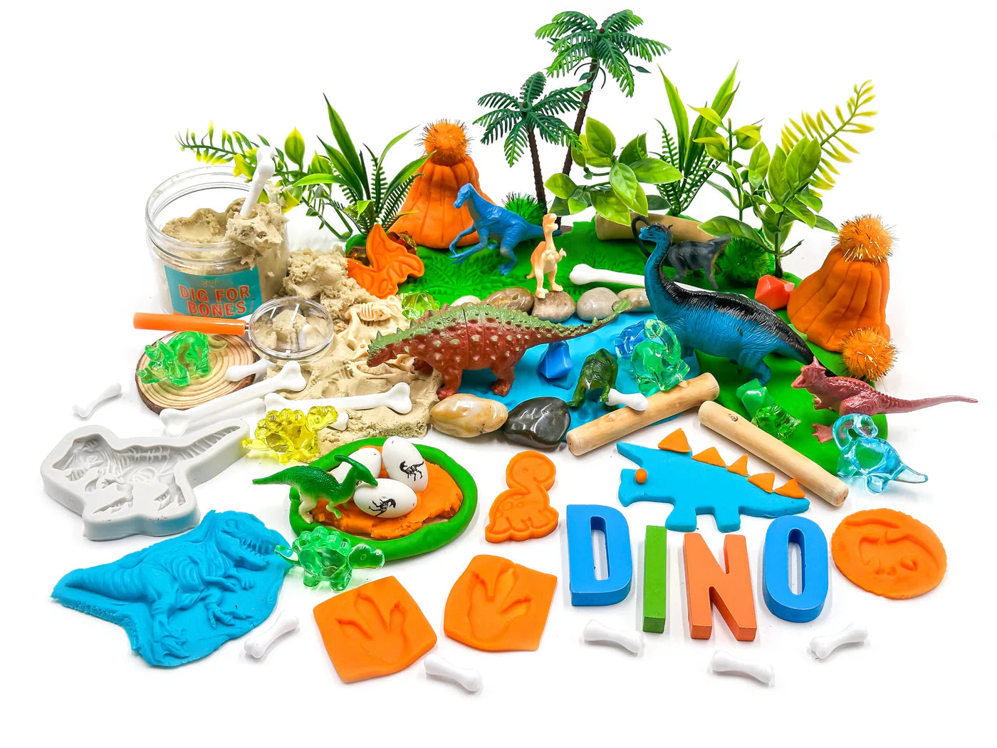 Dinosaur Sensory Dough Kit