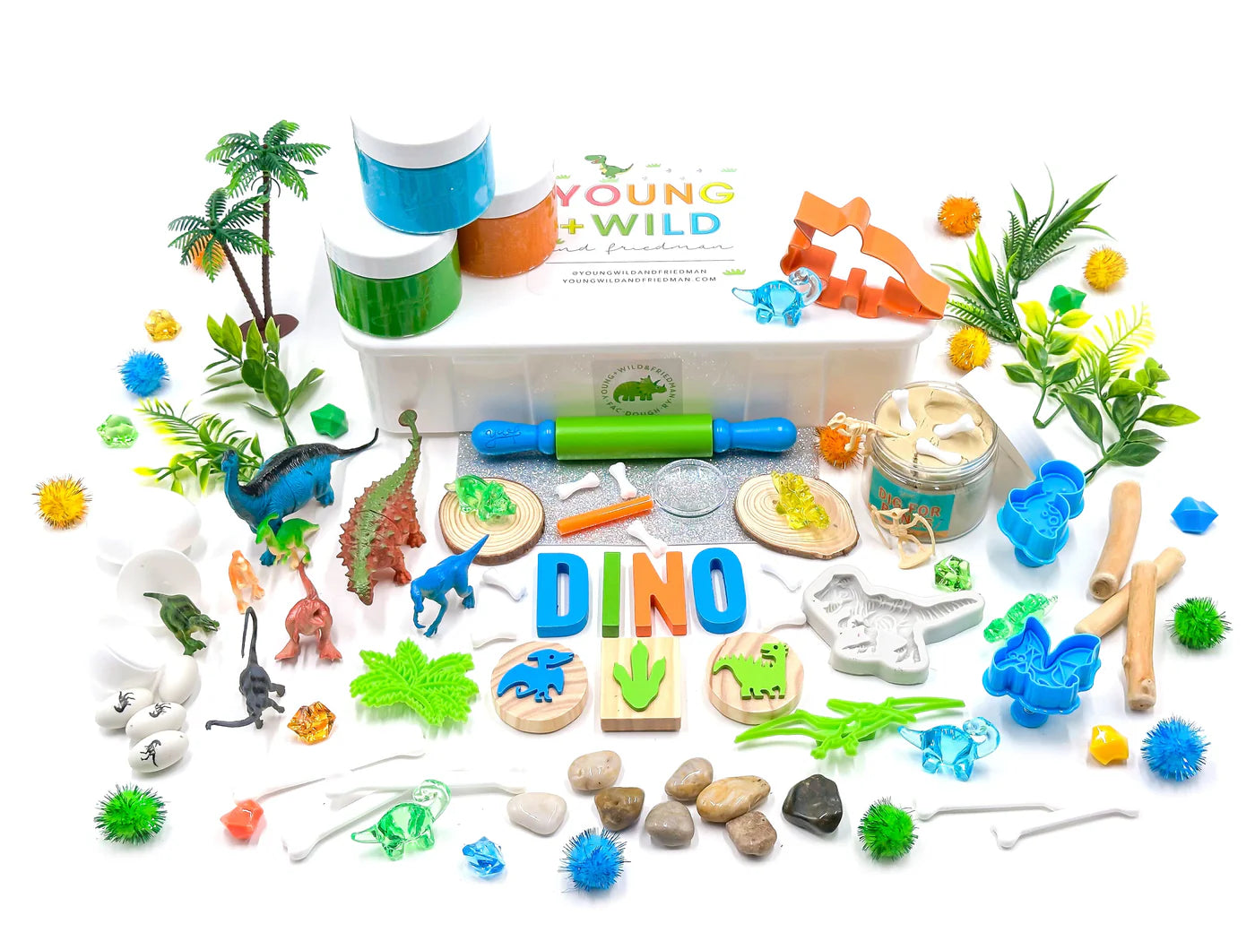 Dinosaur Sensory Dough Kit