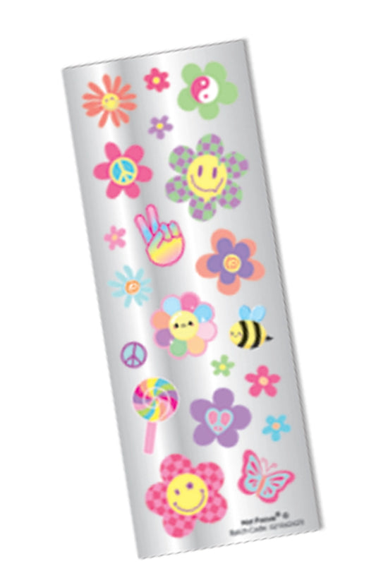 Groovy Flower Mason Jar