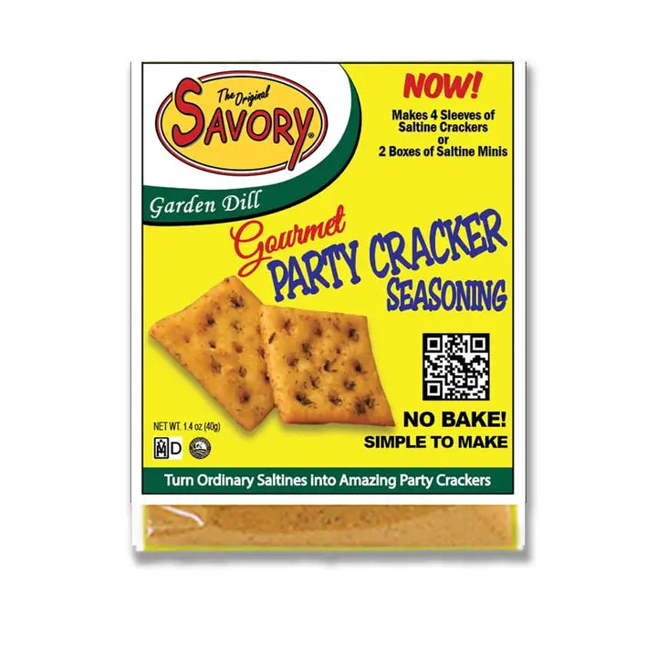 Garden Dill Gourmet Party Cracker Seasoning
