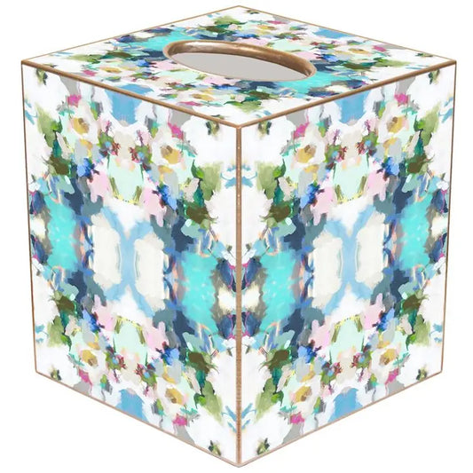 Nantucket Bloom Tissue Box Cover