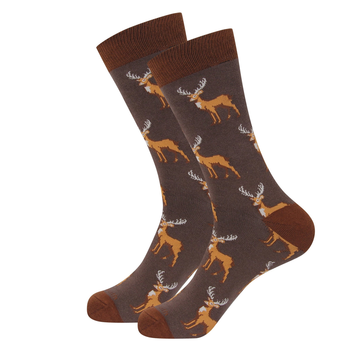 Deer Pattern Men Socks