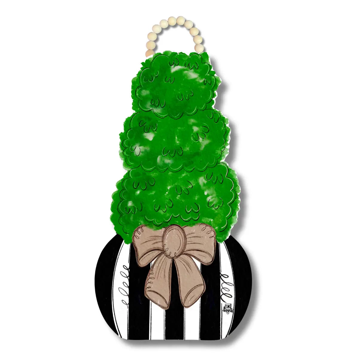 Topiary Door Hanger