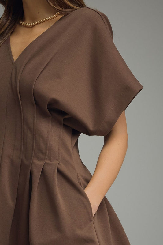 Mocha Muse Mini Dress