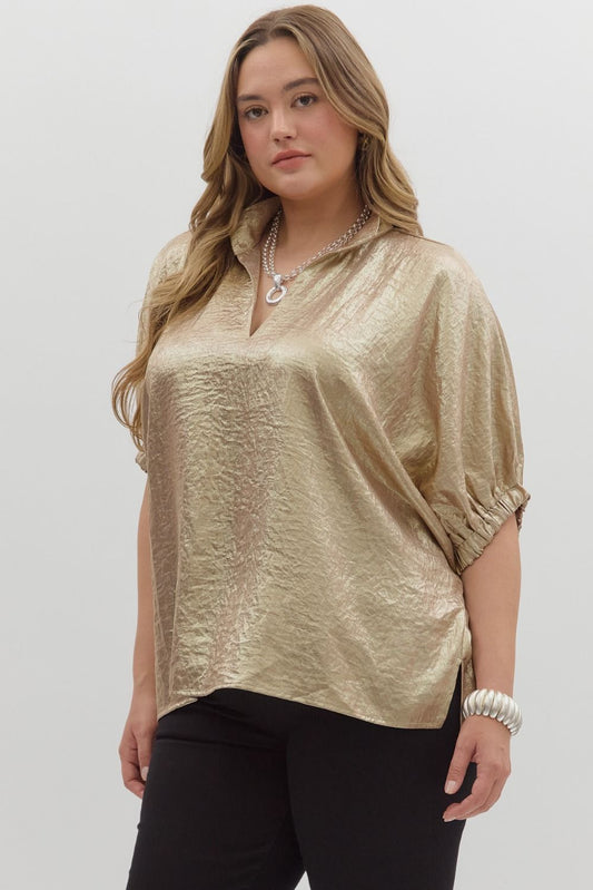 Gold Celebration Top