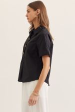 Solid Black Shirt