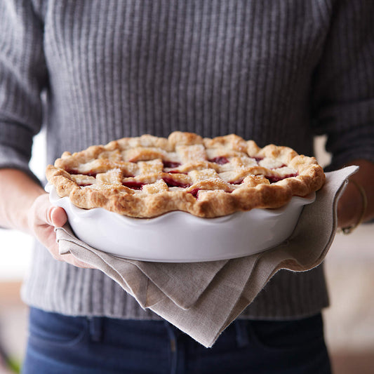 Casafina Ruffled Pie Dish