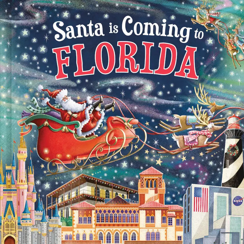 Santa is Coming to Florida Book