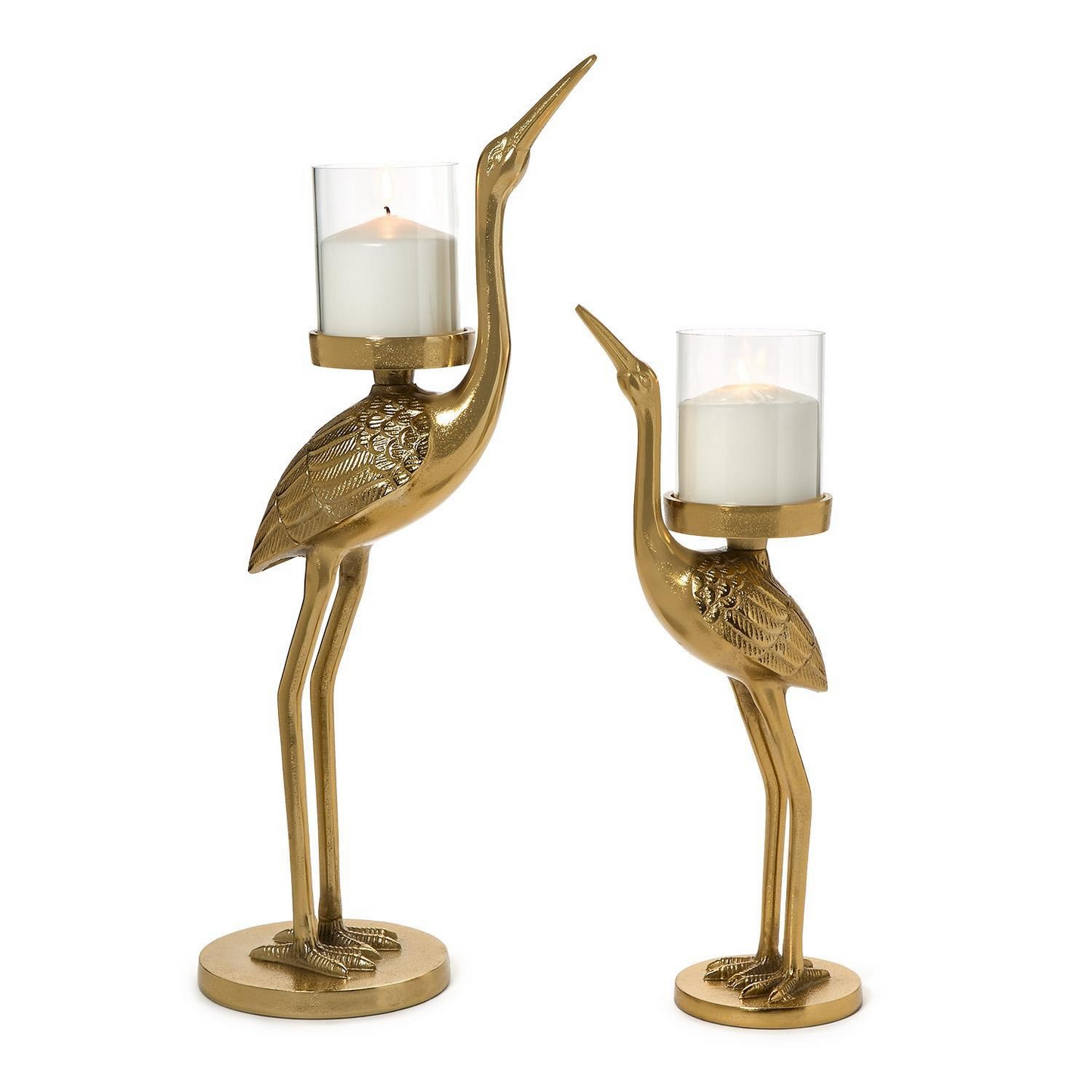 Set of 2 Golden Cranes