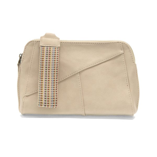 Cotton Gigi Crossbody with Woven Wrist Strap